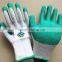 BSSAFETY red latex coated colored garden gloves for russia korea saudi arabia dubai... importer