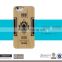 2016 Fashion HK Designer Printing Phone Cover Custom Real Wood Bamboo for i Phone 6 6s Case, Super Thin Wooden Phone Bumper