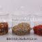 2014 New Design High Clear Blown Glass Jar With Glass Lid Used to Storage Food