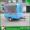 Mobile catering van Crepe kiosk Mobile fried ice cream cart