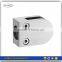 Hot sale round back D shape glass clamp