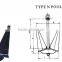 Yingjunda N Type Pool Anchor Ship Anchor Weight
