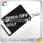 Custom Ball Strap SGS Approved Sublimation Plastic Luggage Tag