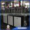 wpc pvc foaming skirting board plate extrusion line/pvc crusted foamed making line