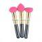 3Pcs Cosmetics Makeup Sponge Brush Set With Latex-Free Hand