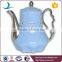 Hotel& restaurant &daily use blue ceramic coffee tea set