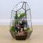Micro landscape plant glass greenhouse clear geometric terrarium