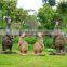 outdoor garden decoration promotion life size resin kangaroo fiberglass animals for sale