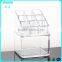 Custom clear make up organizer transparent packing and acrylic box