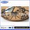 Luxury Special Manufacture Custom Round Handmade Cork Dinner Table Mat With Buttfly Printed