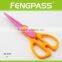 S5-1019 7 inch 2Cr13 Stainless Steel Blade With Colorful Plastic Handle Art Scissors