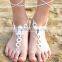 Crochet Barefoot Sandals Women Body Ornament