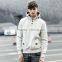 New Men's Fashion Slim Fit Long Sleeve Casual Hooded Hoodies Coat