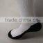 white blank polyester socks with black bottom for sublimation