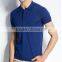 silk cashmere polo shirt short sleeve sweater for men
