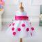 Latest design boutique girl clothing baby girl wedding dress children frocks designs wedding dress