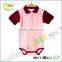 High quality plain 100% cotton baby onesie and bodysuits