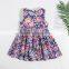 ShiJ Girl Dress 12M to 12Y 100% Cotton Coloful Floral Kids Clothes