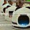 R1904H Home basket crafts Best selling handmade straw pet Cat House , Willow Cat Bed, Straw Pet House