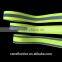 Fluorescent green spandex fabric reflective webbing ribbon for making safety vest