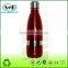 Colorful Spray Paint Double Wall Stainless Steel 27oz Cola Shaped Water Bottle With Portable Lid