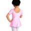 Dancewear--Children's Short sleeved skirted leotards--ballet skirt