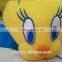 cute big headed yellow plush mascot tweety toy