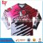 Cool design auto racing full dye sublimation printing long sleeve t shirts