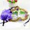 2015 Colorful flower venetian masquerade half face mask carnival dress ball eye mask sexy party mask