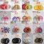 Transparent ColourfulTelephone Line Coil Hair Elastic Band Hair Tie