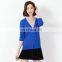 Spring Autumn high quality fashion multicolor slim fit V-neck custom knit woolen sweater new designs for ladies manufacturer