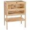 Wooden Hamster Cage Guinea Rodent House Mice Cage