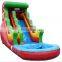 HI 0.55/0.65mm PVC tarpaulin giant inflatable floating water slide, pool water slide
