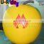 Yellow Apple Inflatable water buoy for water park