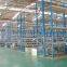 Storage Shelves With Wooden Panel Heavy Duty Steel Shelving