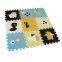 QT MAT Игровая ковровка из ЭВА с цветочным узором для детей раннего возраста
