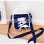 Street trend ins fire small bag female 2020 new Korean version of simple board shoes laces creative canvas phone bag