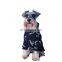 French bulldog Teddy Schnauzer black and white print designer dog hoodie pet