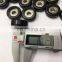 plastic roller wheels ball for Glasses Balcony systems with 608zz bearings