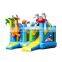 Jungle Inflatable Animal Bouncer Slide Combo Amusement Park Playground For Kids