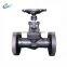 PN100 Forged Steel Hand Wheel Flanged globe Valve