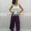 Thai Fisherman Pants Aladdin Pants Wrap Pants Purple Yoga Boho Gypsy Harem Pants