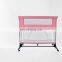 Luxury portable baby crib infant bedside sleeper lightweight bassinet