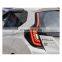 Smoke Color Dynamic Led Tail Lamp for  Honda Fit Jazz 2014-2018 LED Back Lamp