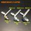 Car air-conditioning pipe straight-through joint refrigeration system pipe joint