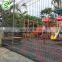 Corrosion resistance hot dipped galvanized metal wire mesh panels roll top fences for park/supermarket