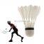 6 Pcs/Set Badminton Shuttlecocks Goose Feather Badminton Balls Outdoor Sports Accessories Durable Pcs/Set