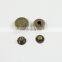 Vintage Press Custom Shaped Laser Logo Brass Snap Button