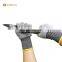 Sunnyhope safety gloves construction Anti cutting gloves for Kitchen Cutting level E ANSI level 5 A5 gloves glass fabric free