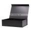 Luxury bulk 25pcs stock black duvet bedding products packaging magnetic closure gift boxes
